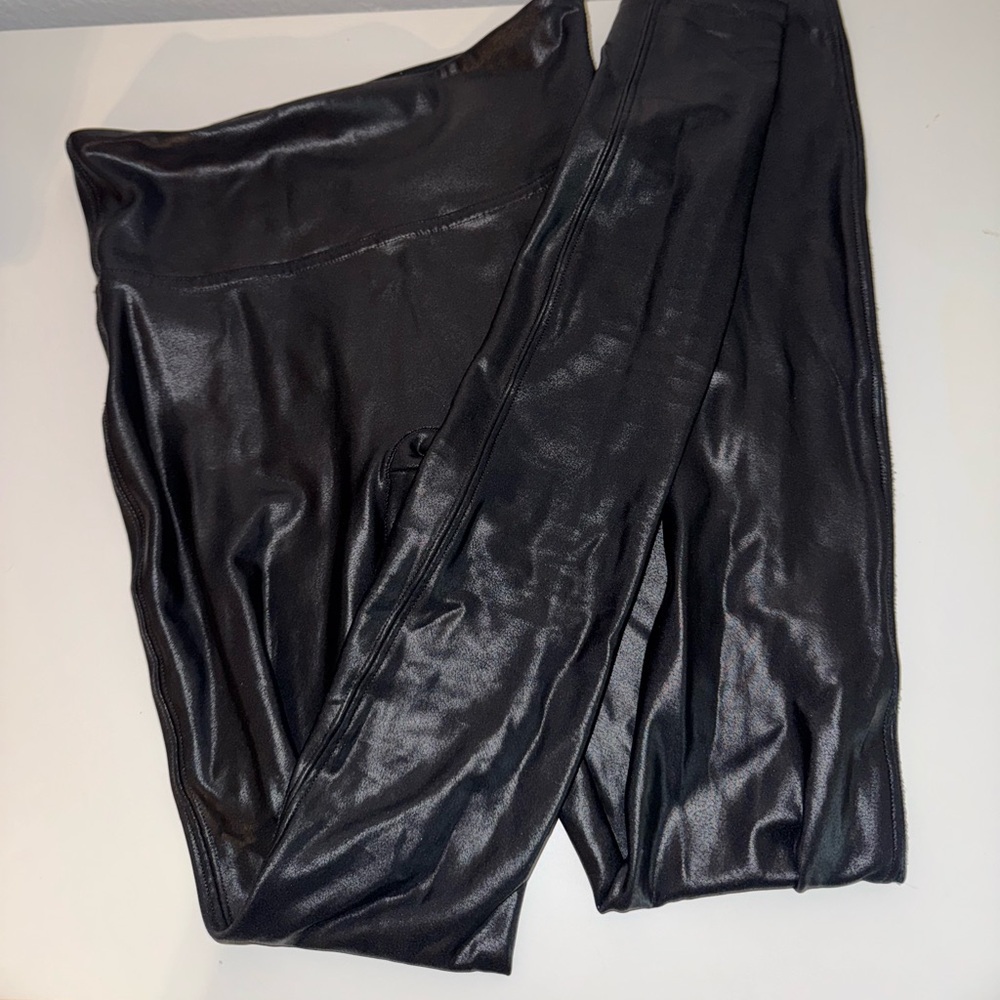 Spanx Faux Leather Leggings